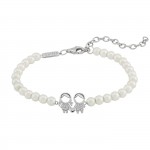 Girl & Boy Pearls Bracelet