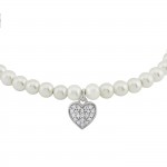 Heart Pearls Bracelet