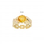 Champagne Stone Ring