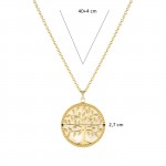 Tree Of Life Gold Necklace