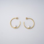 Pearl Hoops