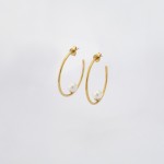 Pearl Hoops