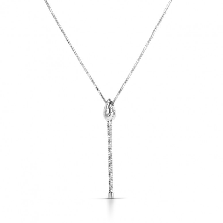 Delightful Silver Neckmess Necklace