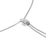 Delightful Silver Neckmess Necklace