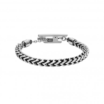 D Logo Silver Bracelet