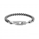 D Logo Silver Bracelet