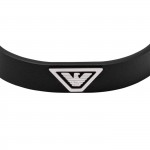 Eagle Logo Black Bracelet