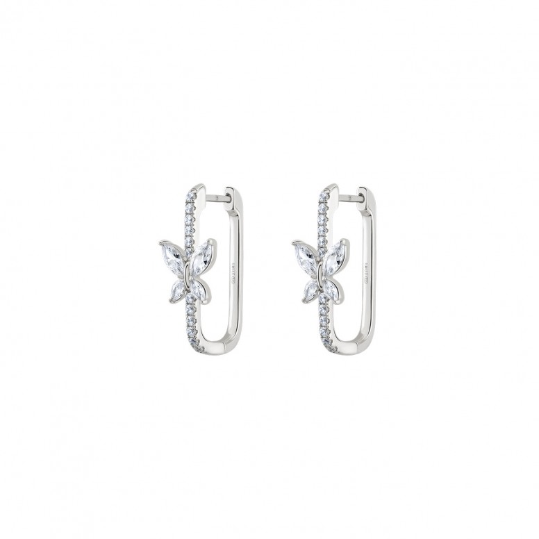 Mix & Match Navete Butterfly Hoops