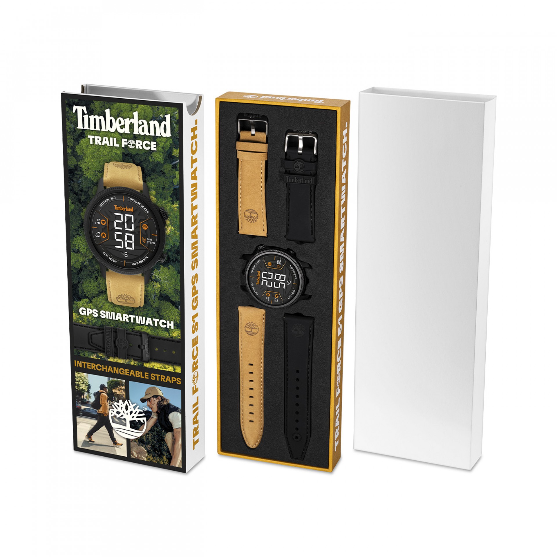 Box Relógio Smartwatch Trail Force