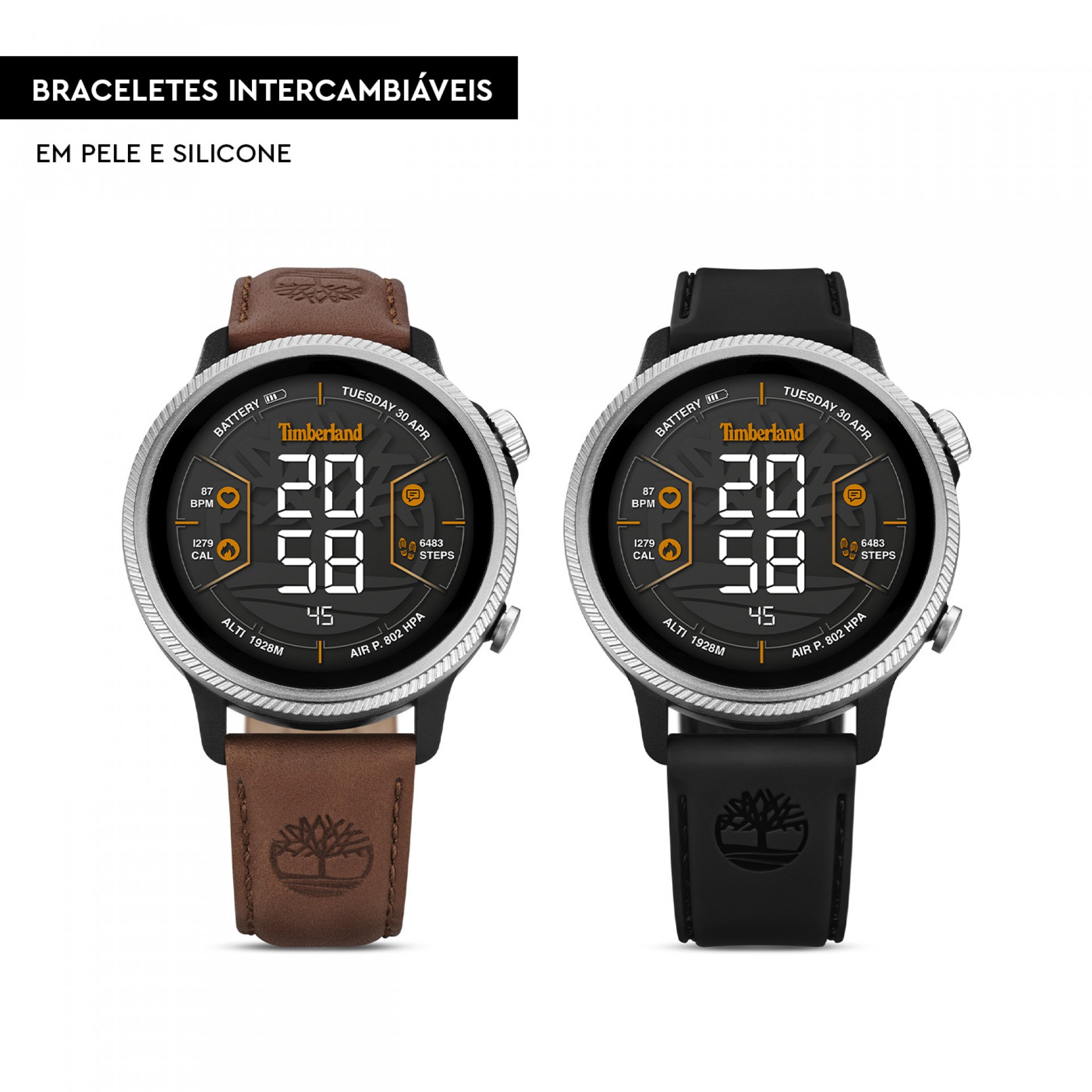 Box Relógio Smartwatch Trail Force