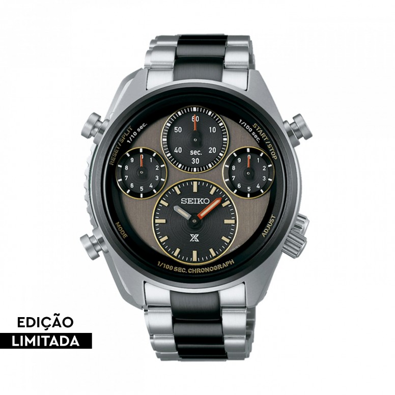 Relgio Prospex Speedtimer Prateado Ed. Limitada