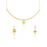 Conjunto Trinity Dourado