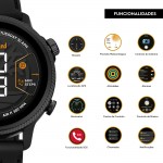 Reloj Smartwatch Trail Force Negro