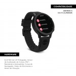 Relgio Smartwatch Trail Force Preto