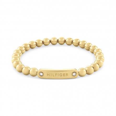 Gold Metal Beads Bracelet