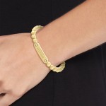 Gold Metal Beads Bracelet