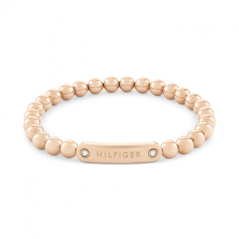 Pulseira Metal Beads Rosegold