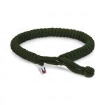 Green Nylon Bracelet