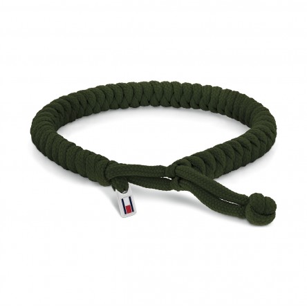 Green Nylon Bracelet