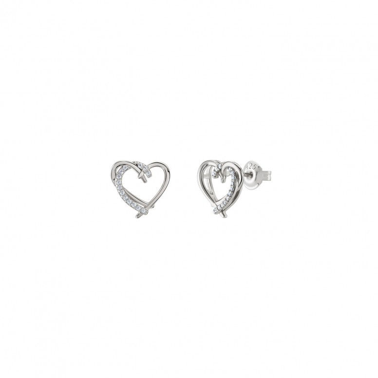 Pendientes Twist Heart