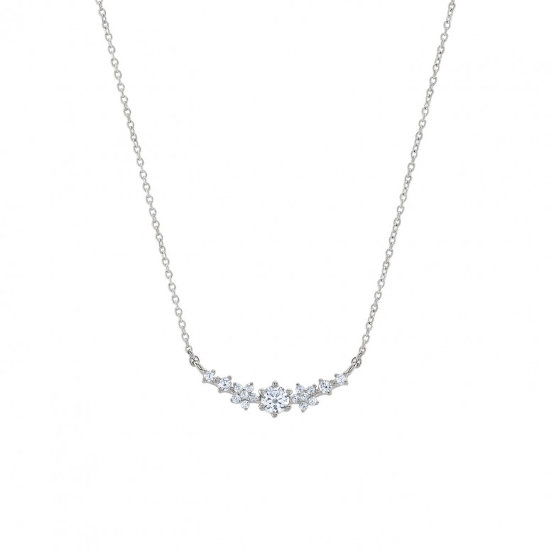 Classy & Chic Silver Necklace