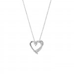 Twist Heart Necklace