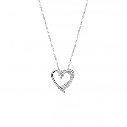 Collar Twist Heart