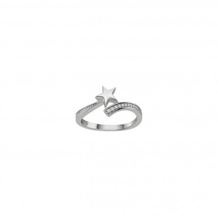 Mix&Match Star Silver Ring