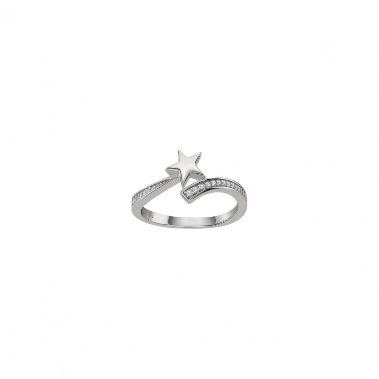 Mix&Match Star Silver Ring