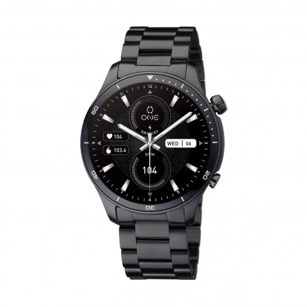 Alphacall Black Smartwatch