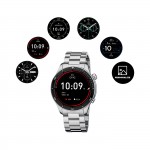 Relgio Smartwatch Alphacall Prateado