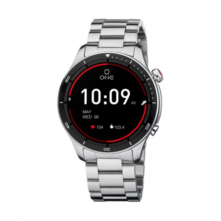 Relgio Smartwatch Alphacall Prateado