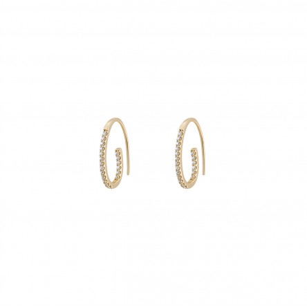 Classy & Chic Open Circular Hoop Earrings