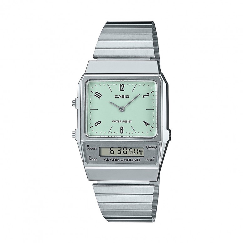 Reloj Vintage Edgy Verde