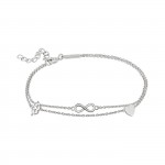 Pulseira Classy & Chic Meaningful Silver