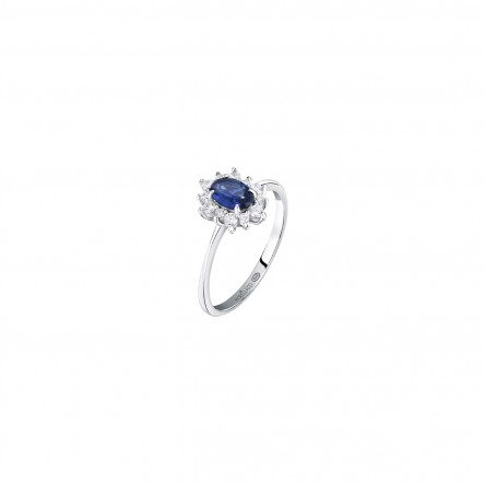 Anillo Tesori Kate Azul Zafiro