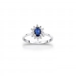 Tesori Kate Sapphire Blue Ring