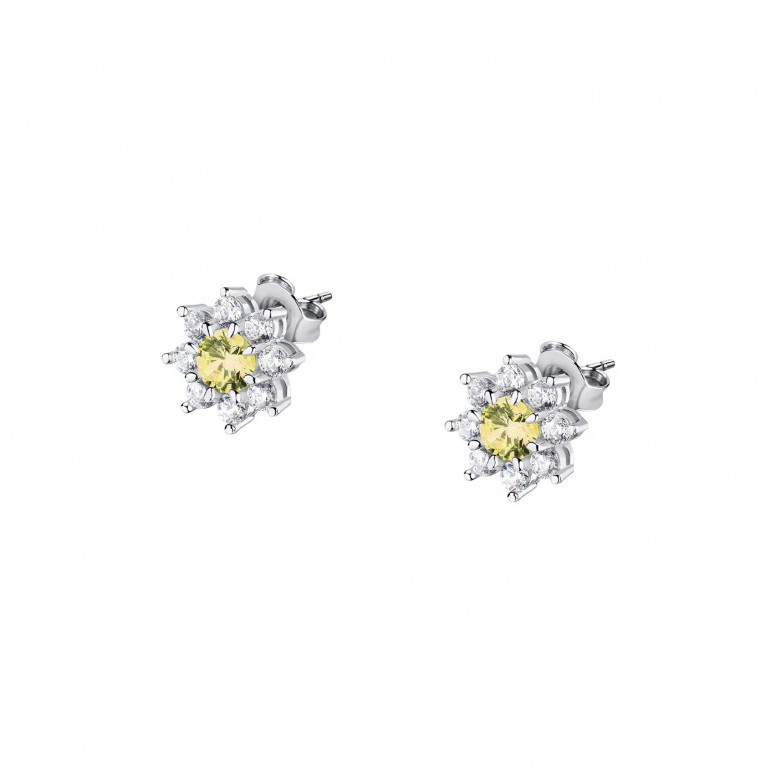 Pendientes Tesori Yellow Flower