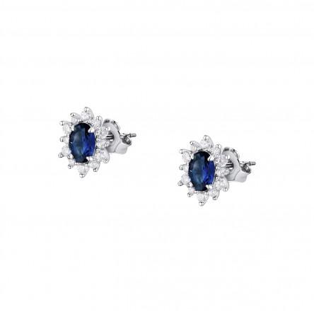 Pendientes Tesori Kate Azul Zafiro