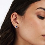 Pendientes Tesori Kate Azul Zafiro