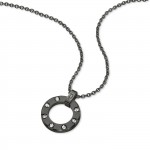 Black Gunport Necklace