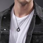 Black Gunport Necklace