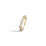 Anel N.76 Ouro 18K Diamantes 0,29ct