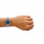 Gianni T-Bar Silver Watch