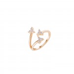 Glow 3 El3ments Gold Ring