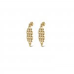 Charming Long Gold Earrings