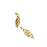 Charming Long Gold Earrings