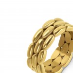 Anel Charming Dourado