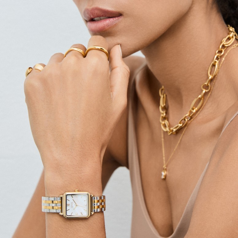 R�verie Bicolor Gold Watch