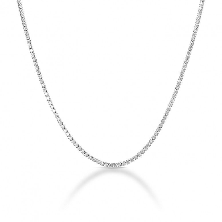 Silver Frost Refined Necklace